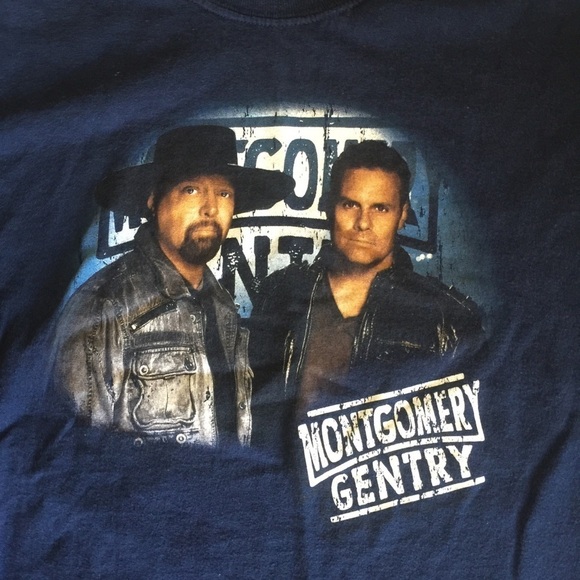 Montgomery Gentry 2015 concert Tour tee - Picture 2 of 3
